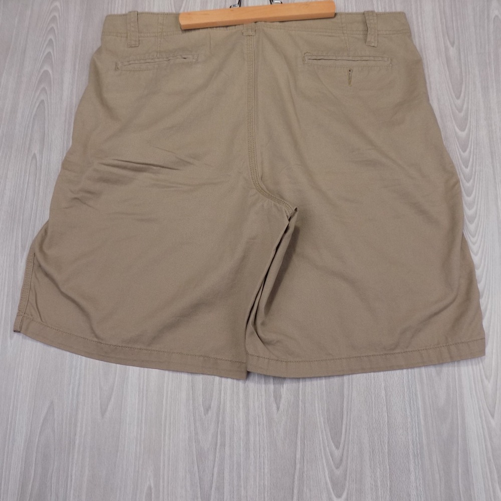 Paper Denim & Cloth Mens Khaki Cotton Twill Cargo Shorts Size 38 Sumer Comfort - Picture 6 of 6